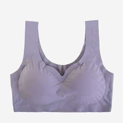 Dámska sivá bezšvová podprsenka - spodná bielizeň