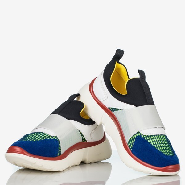 Vícebarevná sportovní obuv Sestarse na suchý zip - Obuv 1