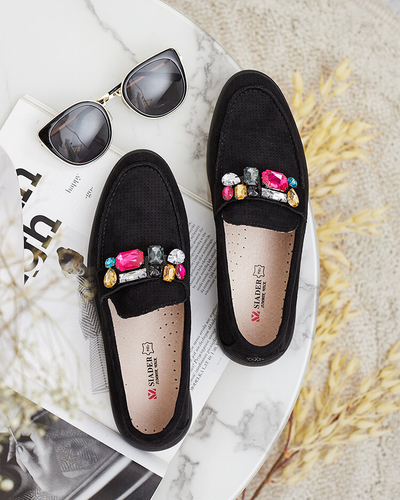 Royalfashion Dámske ažurové mokasíny Mettele