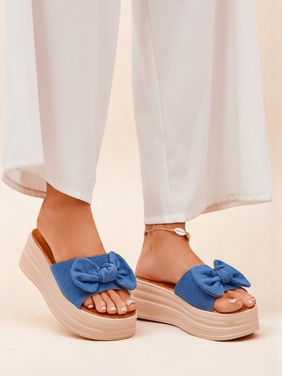 Royalfashion Dámske šľapky na platforme Givan