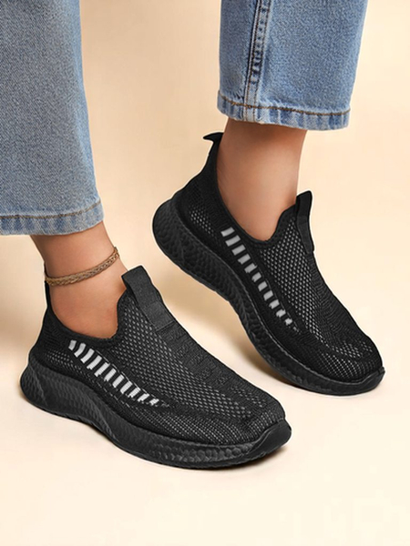 Royalfashion Ženski športni copati na natikanje iz blaga Sport Slip-On