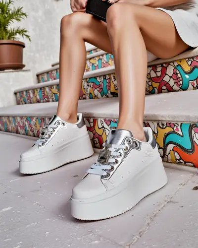Royalfashion Dámske platformové športové tenisky Oviger