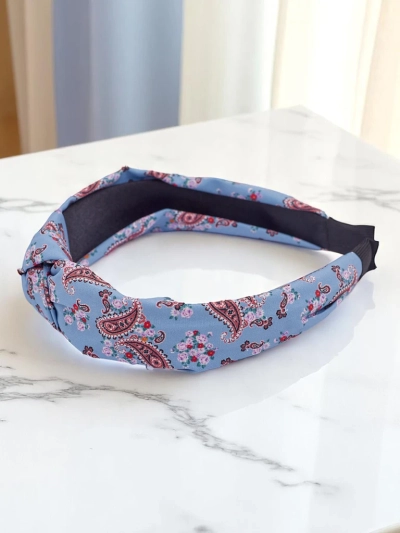 Royalfashion Pletená vzorovaná čelenka Molly Twist