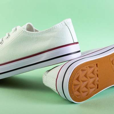 OUTLET Dámske biele tenisky Noenoes - Obuv