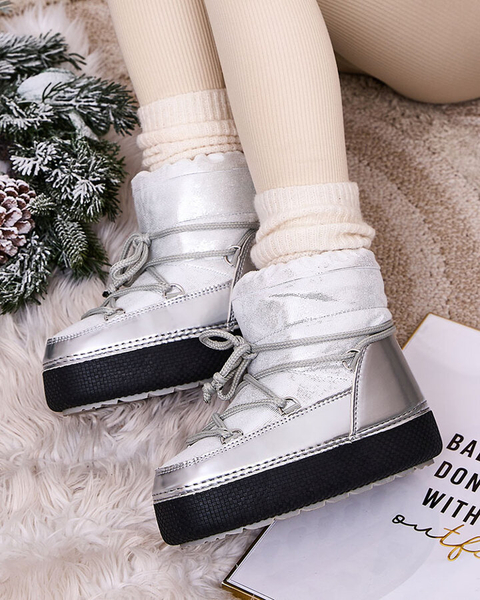 Royalfashion Dámske šnurovacie snehové čižmy Yevnoie