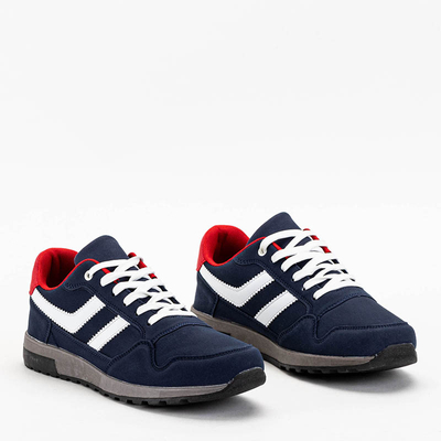 Športové tmavomodré pánske topánky Mollum - Obuv