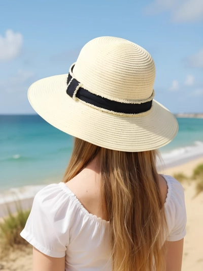 Royalfashion Dámsky slamený klobúk Sunny Meadow