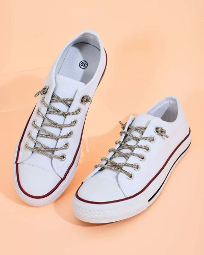 Royalfashion Dámske tenisky s ozdobnými šnúrkami Timi