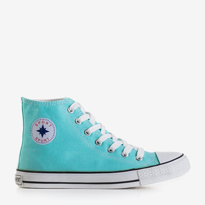 Dámske modré vysoké tenisky Inter - Footwear