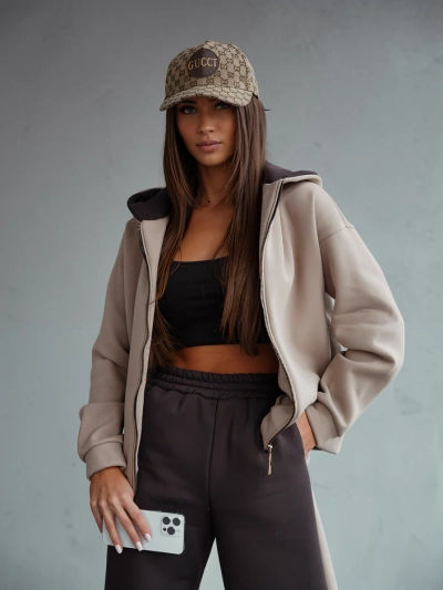 Royalfashion Dámsky bavlnený teplákový set