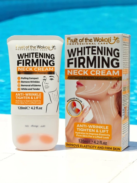 Lifting and Illuminating Neck Cream s masážnym prístrojom