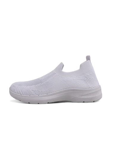 Bele ženske slip-on superge Aura Bianca - lahke in zračne za poletje in pomlad