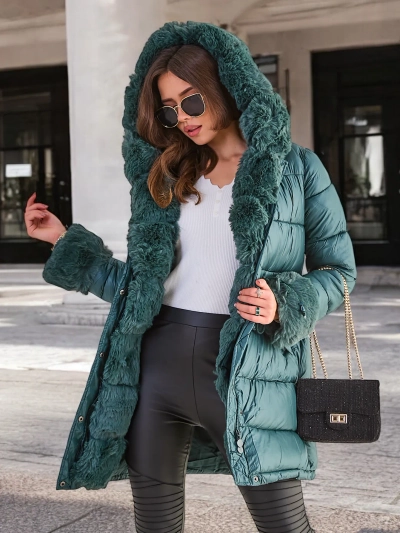 Royalfashion Dlhý ženský kabát