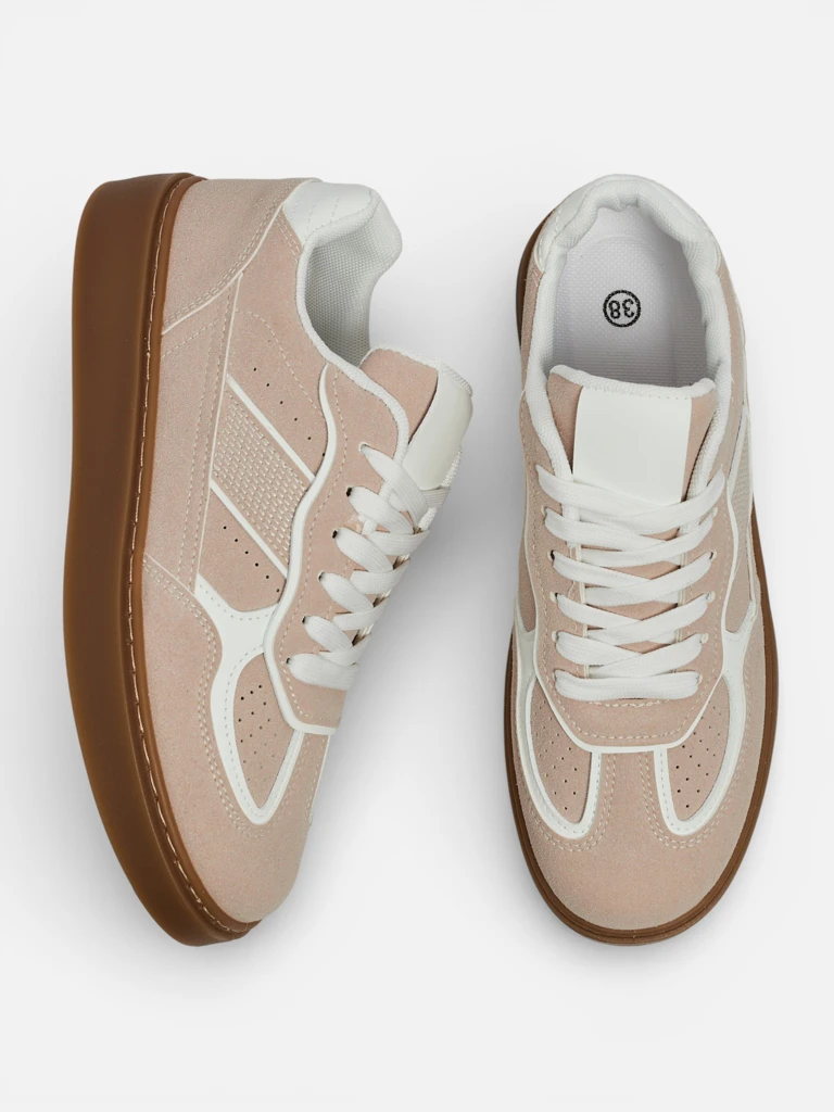 Ženske superge Luna Bež Ekološke Casual za pomlad