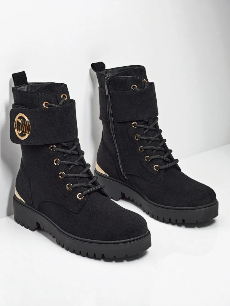 Ženski delavski škornji z okraski Lorice