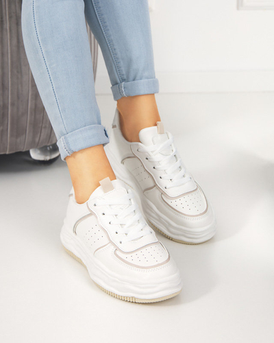 OUTLET Béžová dámska športová obuv s vložkami Dekavi - Obuv