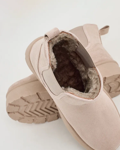 Royalfashion Dámske krátke čižmy Nomas a'la snow boots