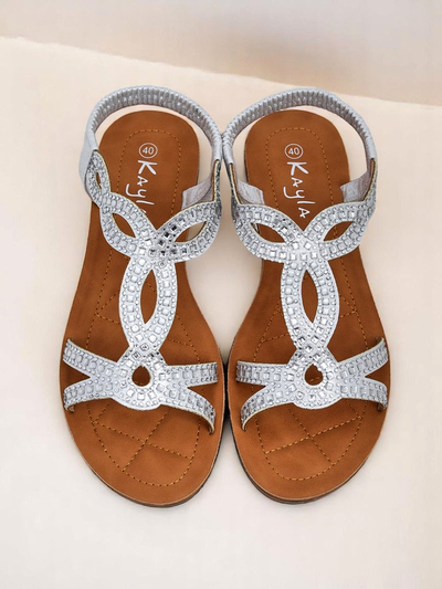 Royalfashion Dámske sandále s ozdobnými remienkami Lola Grace