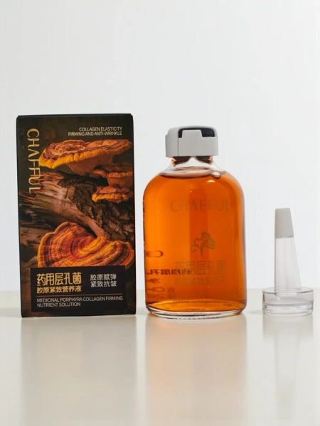 Kolagenski serum za obraz - učvrščevalni in proti gubam z gobo Reishi