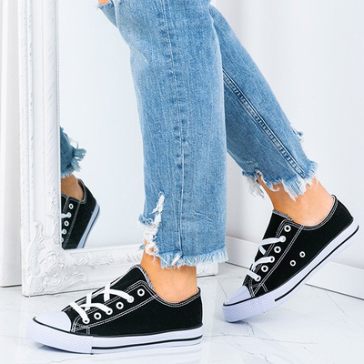 Černobílé tenisky Nova - Obuv 1