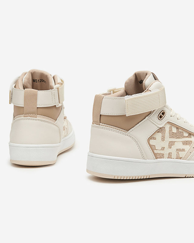 Dámska béžová vysoká športová obuv Retila - Footwear
