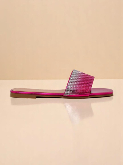 Royalfashion Ženski natikači s cirkoni ShinyGlow