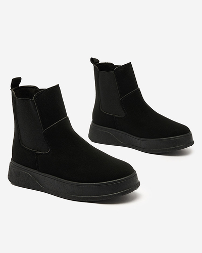 Royalfashion Béžové dámske čižmy a'la snow boots Uteris