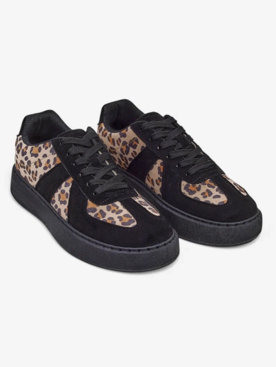 Royalfashion Dámske športové tenisky s leopardím vzorom Big Cat