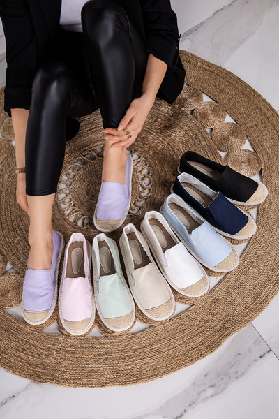 Mentové dámske espadrilky Joll- Footwear