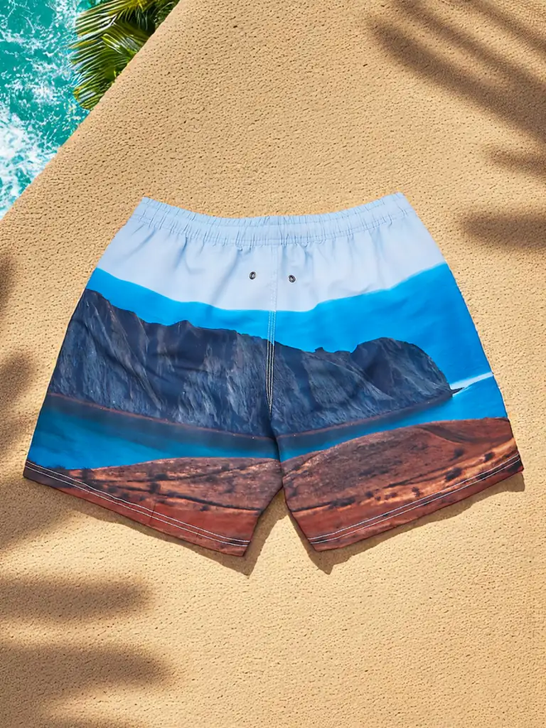 Royalfashion Športne moške kratke hlače z zaščitno mrežico