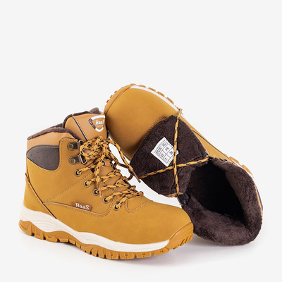 Svetlo hnedé zateplené dámske snehové topánky od Alanar - Footwear