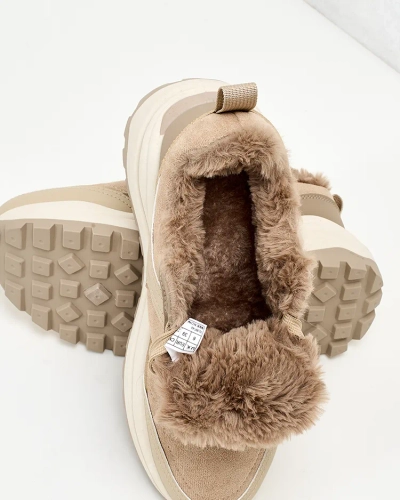 Royalfashion Dámske zateplené tenisky Ruffi