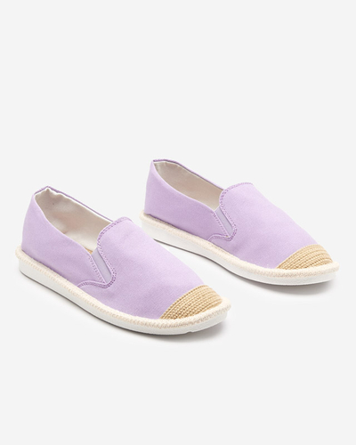 Fialové dámske espadrilky Joll- Footwear