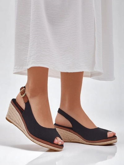Royalfashion Dámske wedge sandále bez prstov Tafenis
