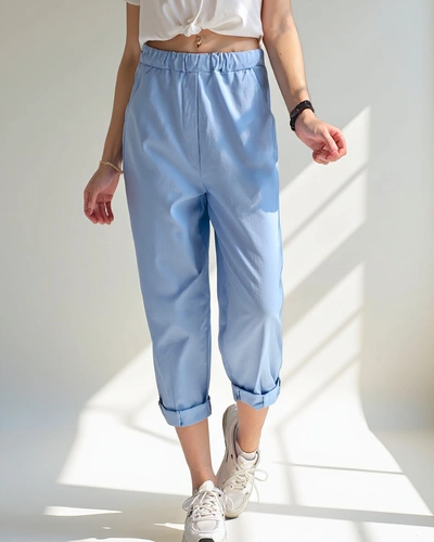 Royalfashion dámske haremové nohavice vyrobené z viskózy