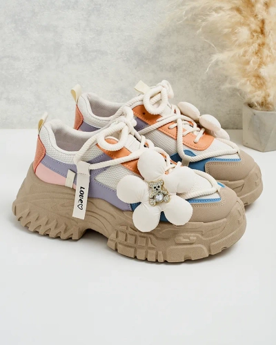 Royalfashion Dámske tenisky na platforme Bereya