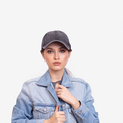 Dámska čierna riflová šiltovka - Doplnky
