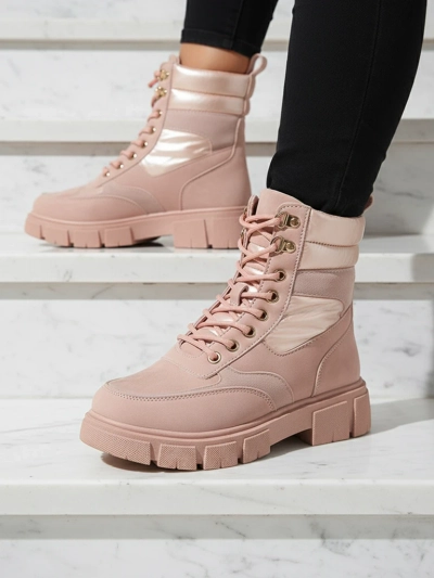 Bootsy Fuego Rosa - Stilski ženski čevlji z ravno peto