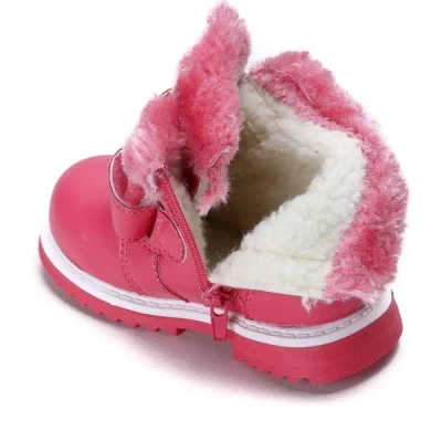 OUTLET Červené dievčenské topánky Luna - Topánky