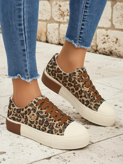 Pantheria dámske tenisky Aurelio Canvas