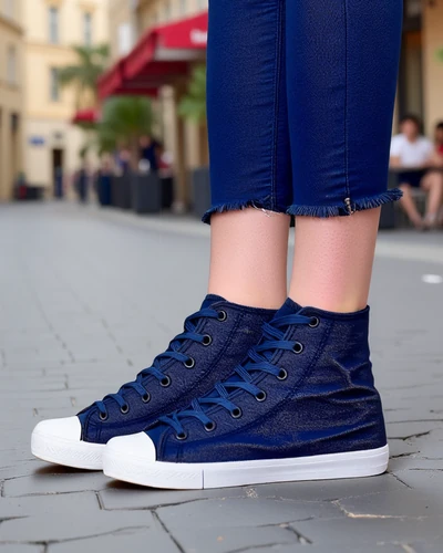 Royalfashion Vysoké dámske tenisky Hirria