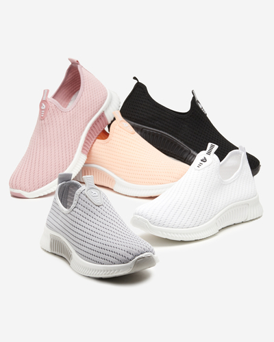 Biele dámske slip-on tenisky Banila - Obuv