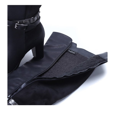 Czarne kozaki Angelina - Obuwie