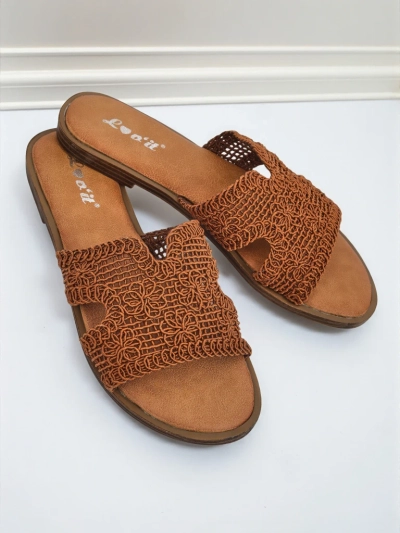 Rpyalfashion Ženski natikači z okrasnim paščkom Braida