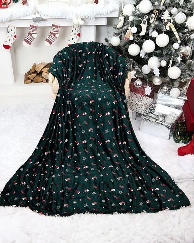 Royalfashion Vianočná deka Prehoz na posteľ 160x200