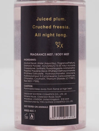 Tender Seduction Body Mist s trblietkami 88 ml