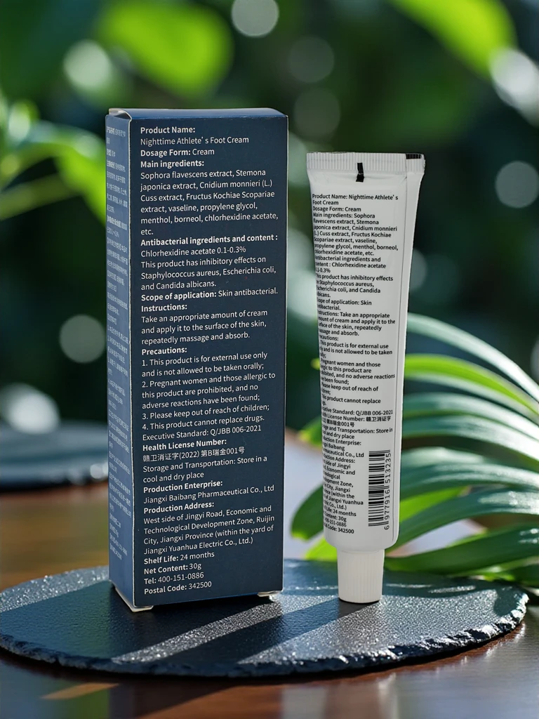 Nočna krema za lajšanje bolečin v stopalih