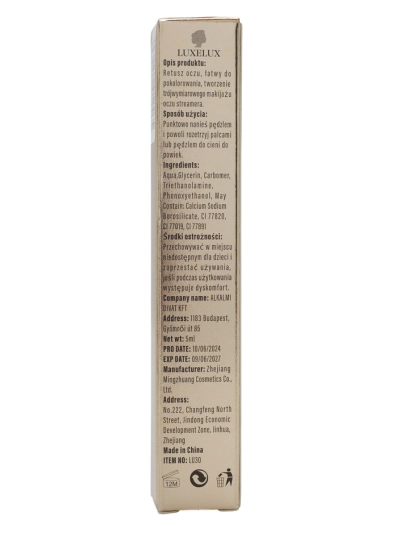 Luxelux Lesklý tekutý očný sombra 04 5ml