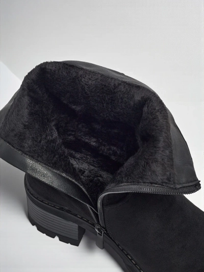 Visoki ženski gležnarji iz eko semiša Carmine