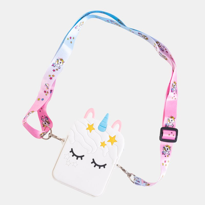 Biela taška Unicorn s jednorožcom - Kabelky